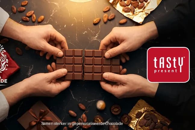 Geruba Chocolade und Tasty Present gehen zusammen