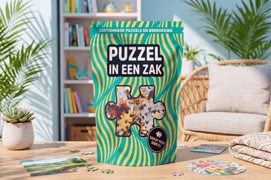 Promoboost bringt Puzzles in bedruckter Beutelverpackung auf den Markt