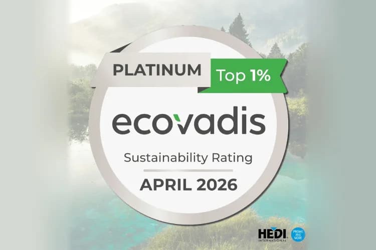 HEDI International erreicht EcoVadis Platinum