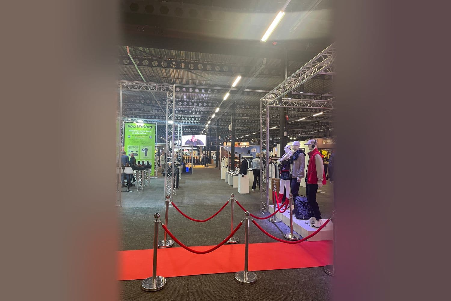 Workwear Expo, Arbeit im Gange
