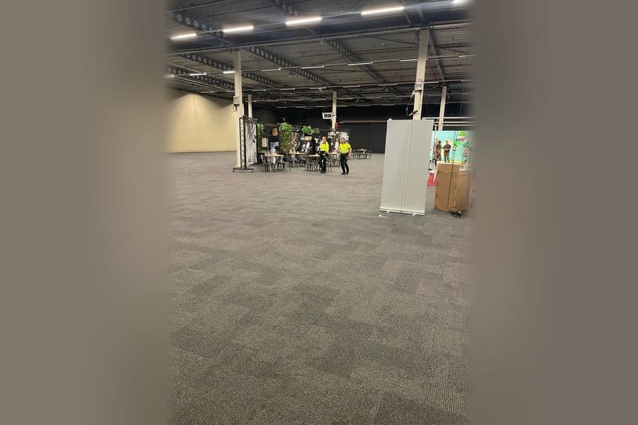 Workwear Expo, Arbeit im Gange