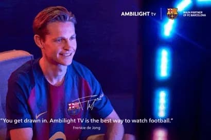 Philips bringt Stadiongefühl mit Ambilight-Kampagne rund um den Fußballsommer ins Wohnzimmer