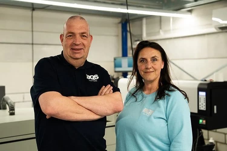 Ronald heijden und ilona van den heuvel zu bqs textiles