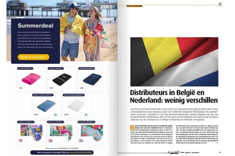 Vertriebspartner in Belgien und den Niederlanden: wenige Unterschiede
