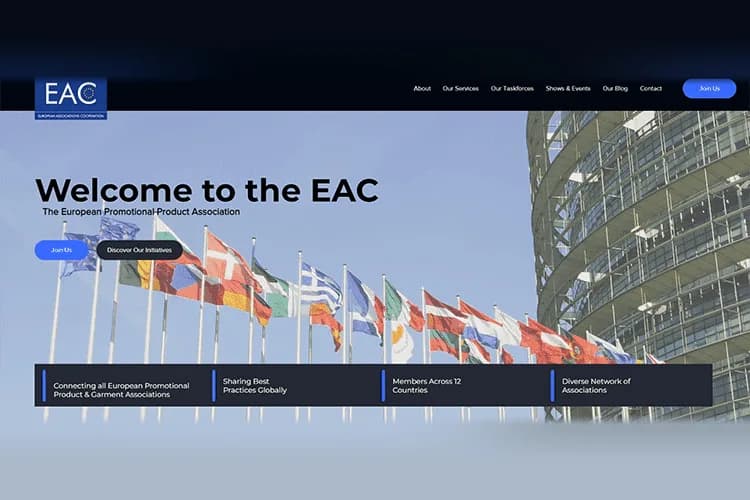 EAC Webseite gelauncht