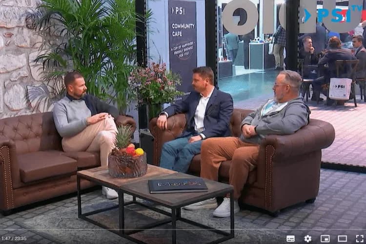 Sehen Sie hier die Interviews mit PSI TV noch einmal