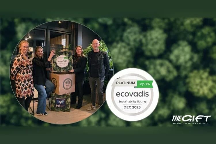 The Gift erhält EcoVadis-Platin-Auszeichnung