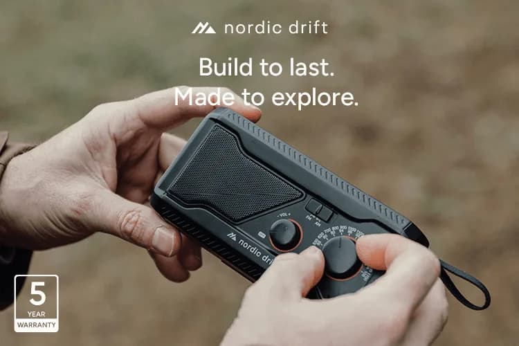 Nordic Drift Notfallradio: bereit für jedes Abenteuer