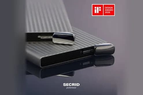 Secrid gewinnt iF Design Award mit erneuertem Cardprotector+
